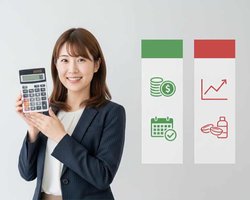 ICLの費用はいくら？相場と生涯コスト比較