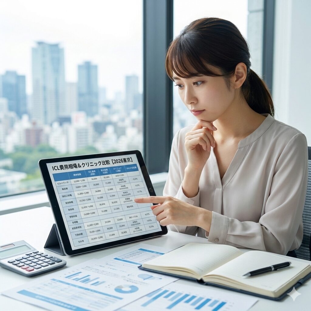 東京のICL費用相場とクリニック比較表【2026年最新】