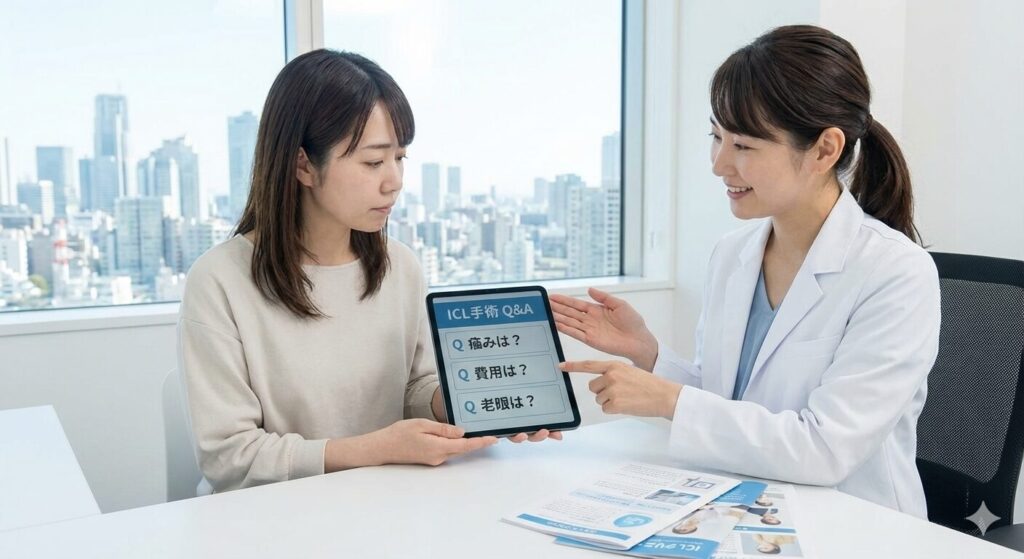 ICL手術のQ&A｜東京の読者が抱く不安に回答