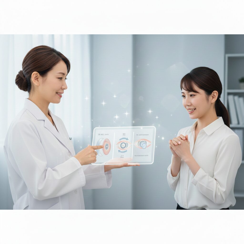 もしICLが失敗したら？取り外し・再手術はできる？