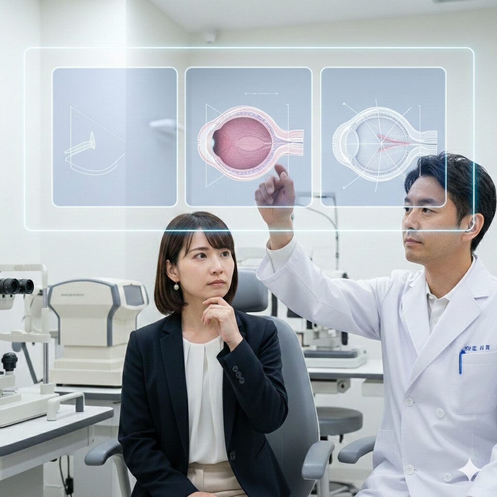 【術前必読】ハローグレアを防ぐために確認すべき検査数値