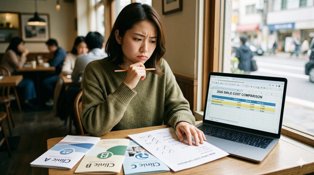 クリニック別の費用比較【相場感がわかる】