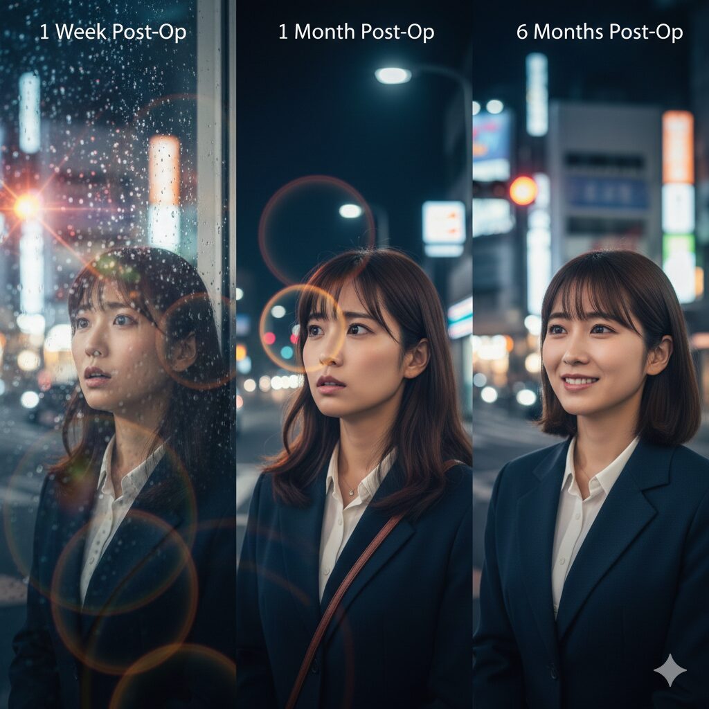 ICL後のハローグレアはいつまで続く？平均期間と経過