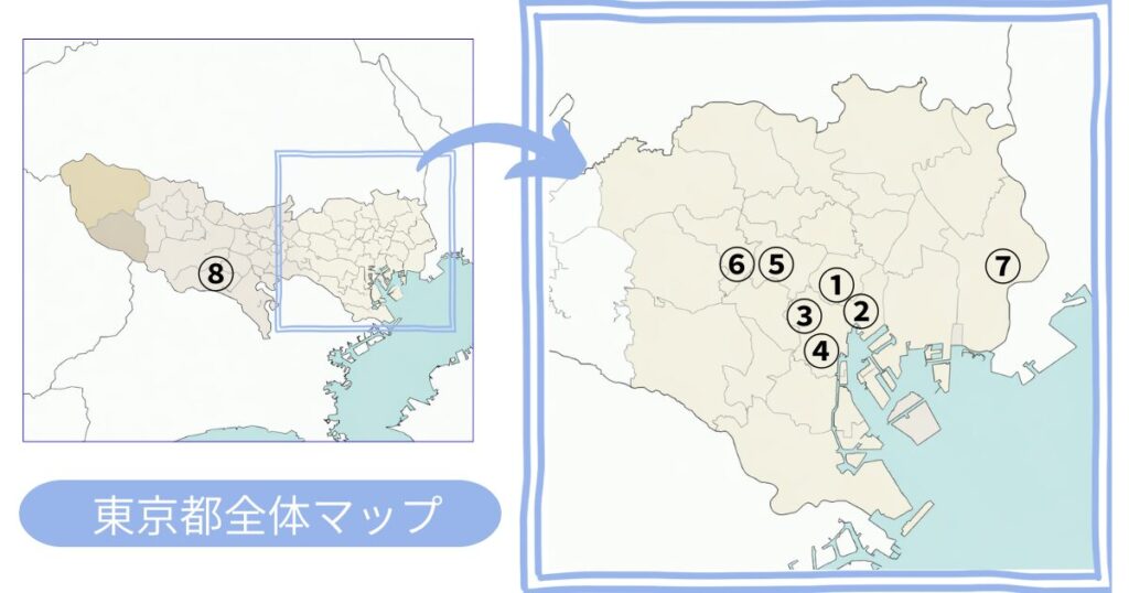 ICL東京のおすすめクリニック8選【地域別】