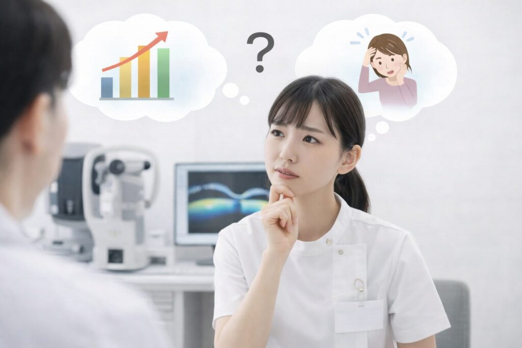 視能訓練士の立場から見る「ICLができない人」の共通点