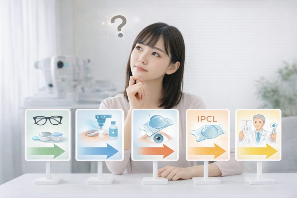 ICLができない人向け｜現実的な代替選択肢マップ