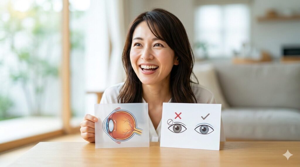 IPCLとは?角膜を削らない視力矯正「眼内コンタクトレンズ」の仕組み